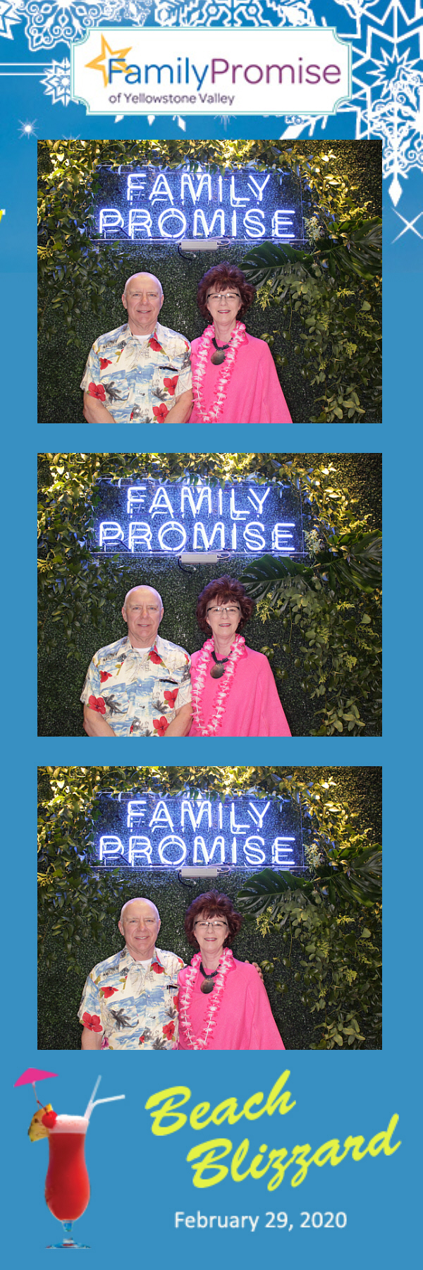 Beach Blizzard Party for a Promise- A Toast To 15 Years! | View more photos from the event at gallery.photoboothbillings.com/u/PhotoBoothBillings/Beach-Blizzard-Party-for-a-Promise-A-Toast-To-15-Years